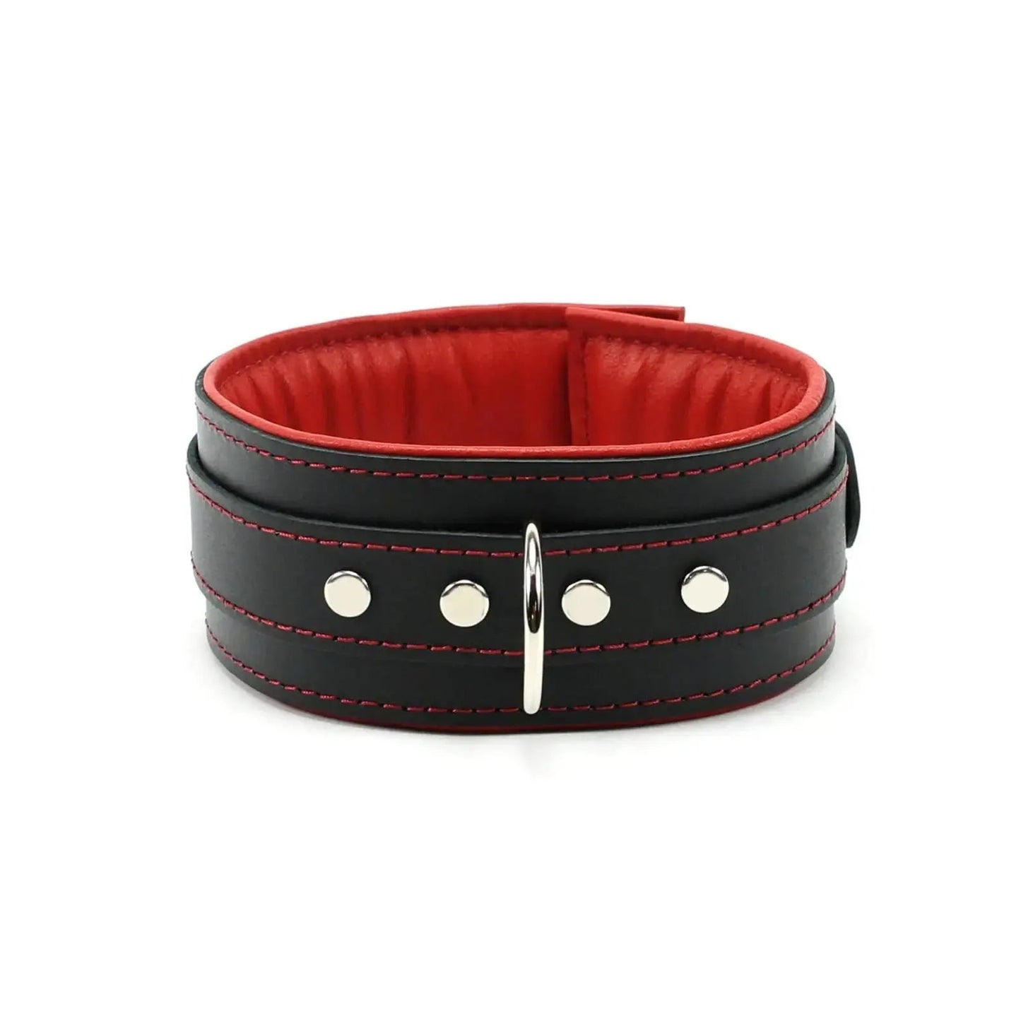 Mandrake Padded Bondage 2" Collar & Lockable Collar Oddo Leather