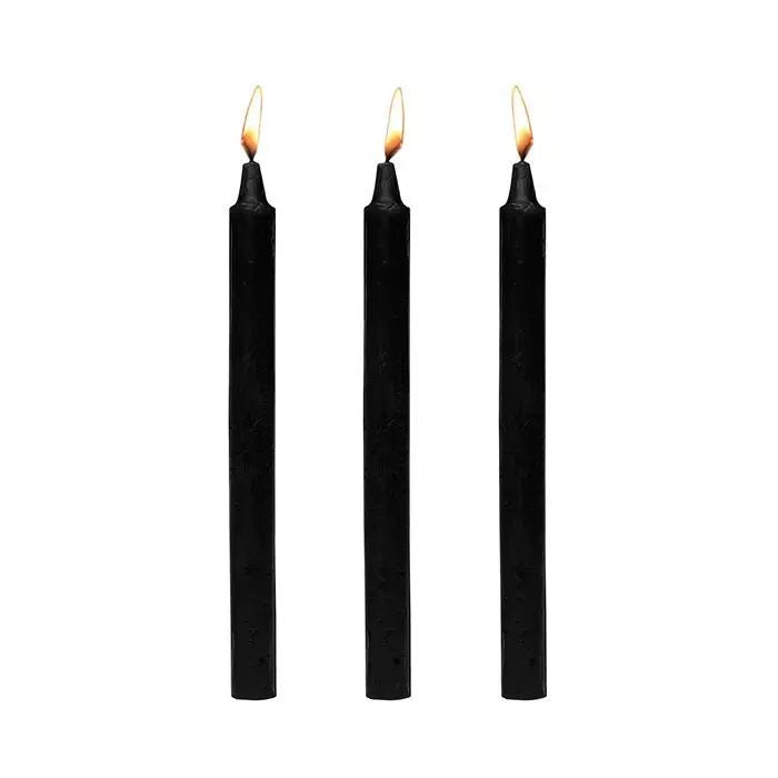 Master Series Fetish Drip Candles - Dark Drippers Set of 3 Master Series
