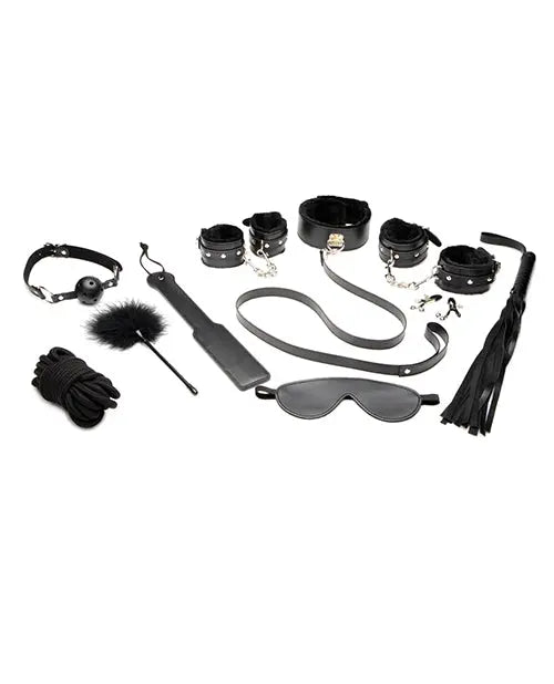 Master Series Hook Up 10 pc Plush Bondage Set Master Series