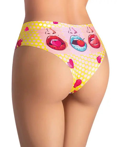 Mememe Comics Hot Girl Printed Slip - Lingerie Mememe
