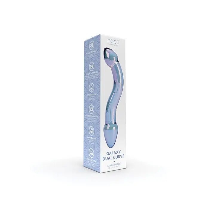 Nobu Galaxy Dual Curve - Glass Dildo Nobu