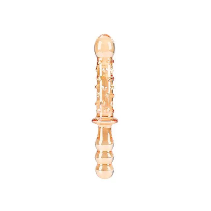 Nobu Honey Dual Wand - Beaded Glass Dildo Nobu