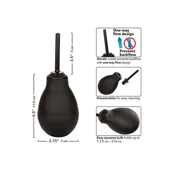 One-Way Easy Squeeze Anal Douche - Enema Kit California Exotic Novelties