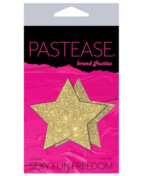 Pastease Glitter Gold Star Pasties