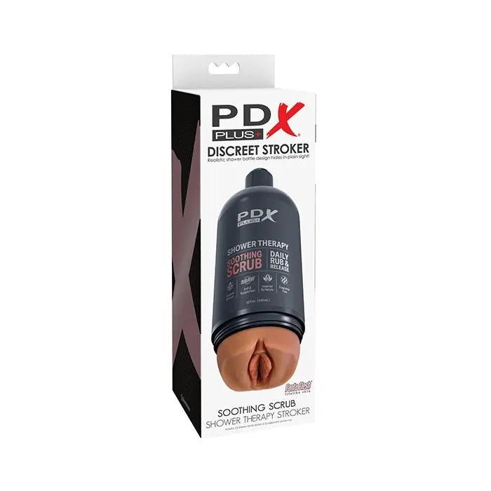 PDX Plus Shower Therapy Soothing Scrub Male Stroker PDX