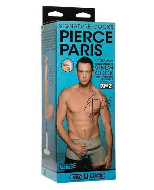 Pierce Paris Dildo with Vac-U-Lock Suction Cup - 9" Realistic Dildo Doc Johnson's