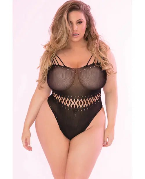 Pink Lipstick All Access Pass Bodystocking Pink Lipstick