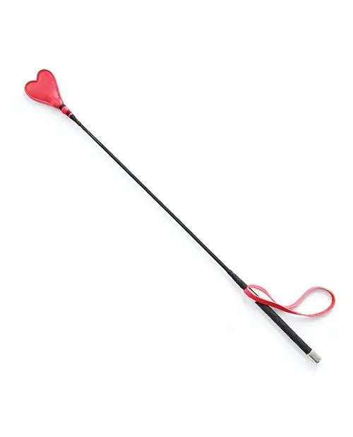 Plesur 26" Heart PVC Crop - Bondage Crop SinSationes