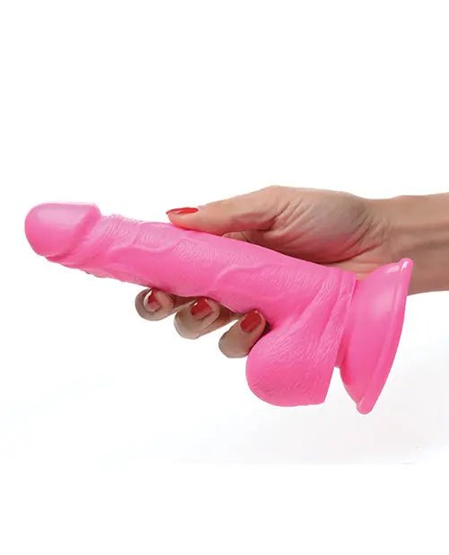 Pop Peckers Strap On Compatible Realistic Dildo with Balls Pop Peckers