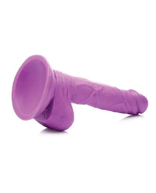 Pop Peckers Strap On Compatible Realistic Dildo with Balls Pop Peckers