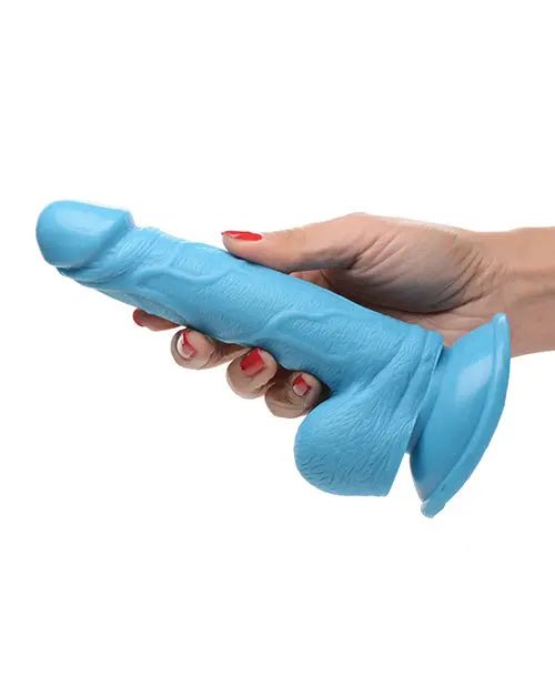 Pop Peckers Strap On Compatible Realistic Dildo with Balls Pop Peckers