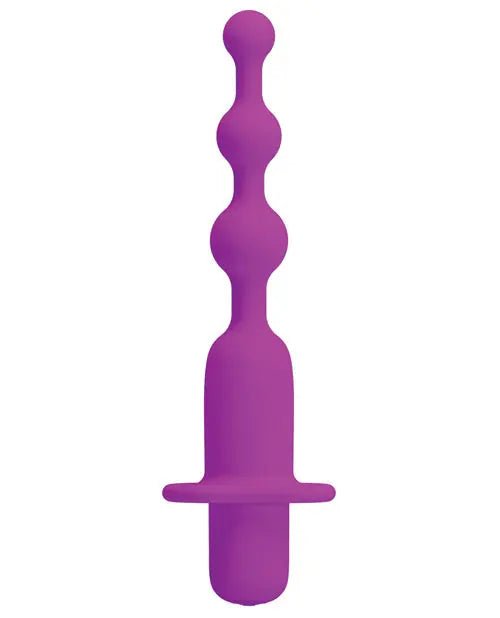 Pretty Love Hermosa Anal Beads Vibrator - 12 Function Fuchsia Pretty Love
