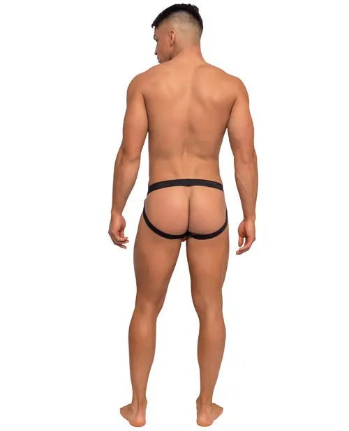 Pride Fest Contoured Pouch Jock Rainbow Male Power