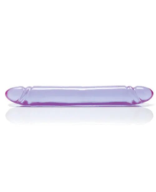 Reflective Gel Smooth Double Dong Cal Exotic