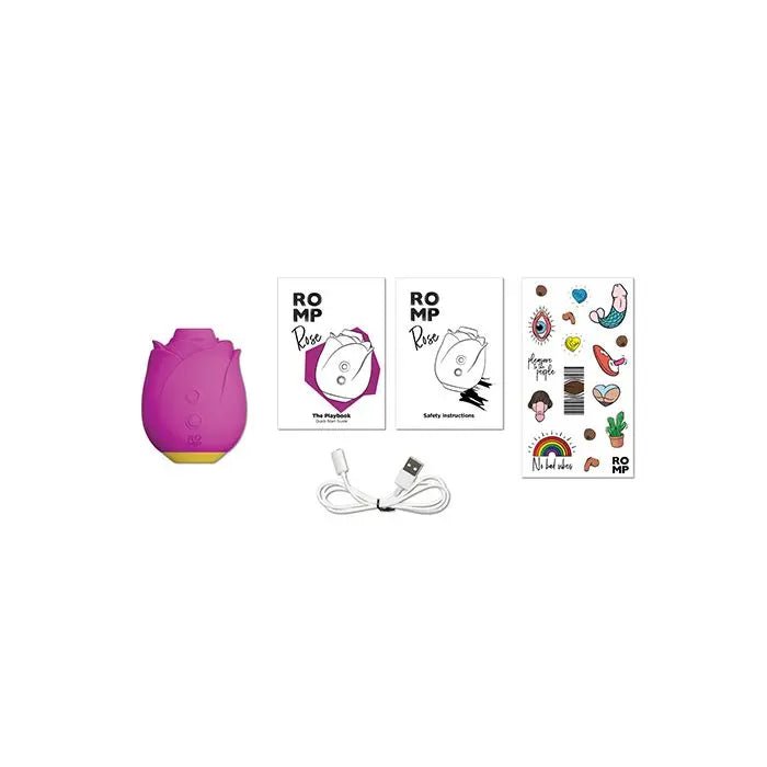 ROMP Rose Clit Stimulator - Rose Vibrator We-vibe