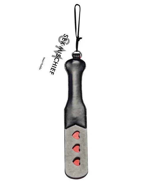 Sex & Mischief Heart Paddle - Bondage Paddle Sex & Mischief