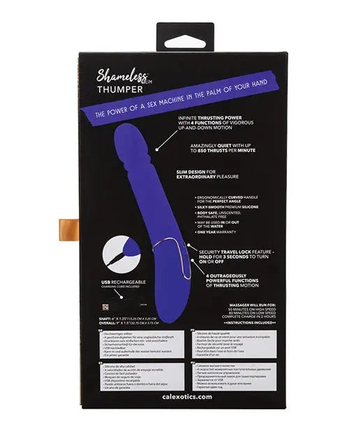 Shameless Slim Thumper - Vibrator Cal Exotic