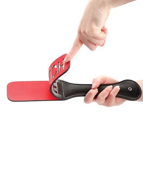 Shots Ouch Bitch Paddle - Bondage Paddle Shots