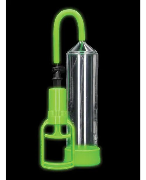 Shots Ouch Comfort Beginner Penis Pump - Glow in the Dark Ouch