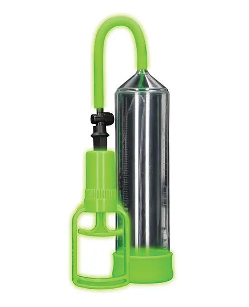 Shots Ouch Comfort Beginner Penis Pump - Glow in the Dark Ouch