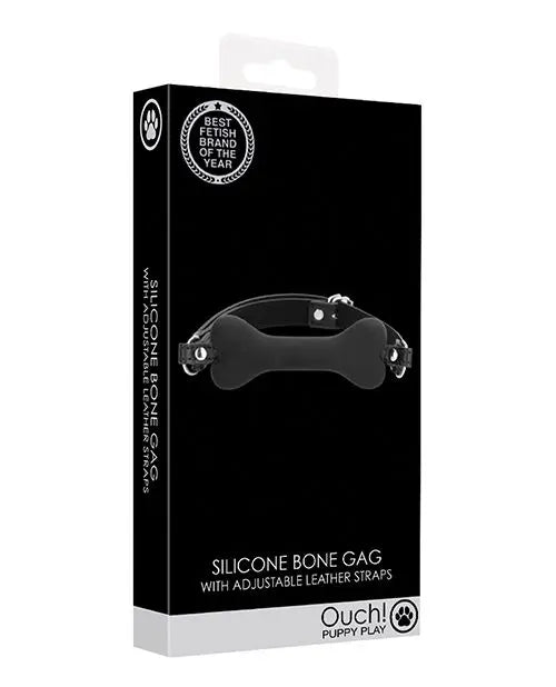 Shots Ouch Puppy Play Silicone Bone Gag Shots