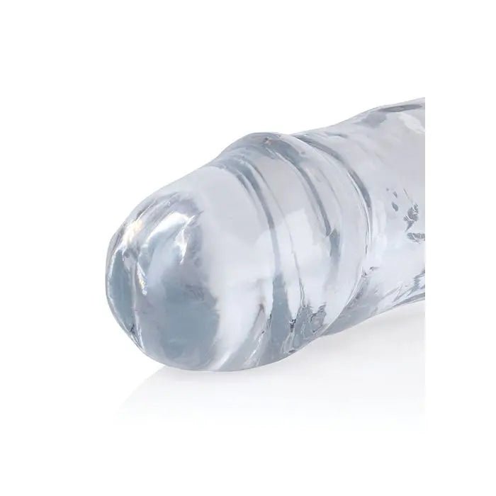 Shots RealRock Crystal Clear 13" Double Headed Dildo RealRock