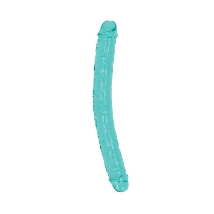 Shots RealRock Crystal Clear 13" Double Headed Dildo RealRock