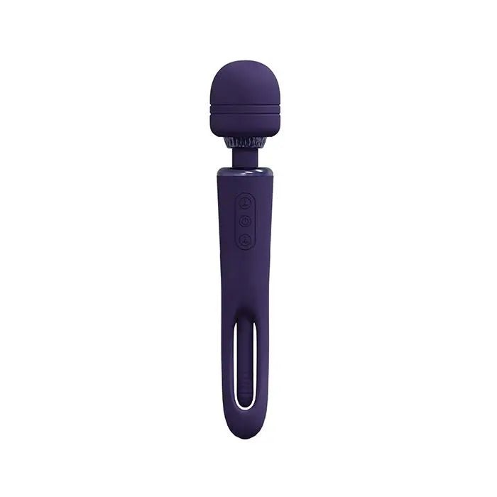 Shots Vive Kiku Double Ended Wand & G-Spot Stimulator - Vibrating Wand Vive