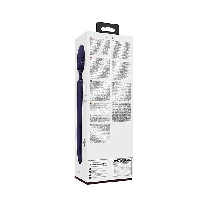 Shots Vive Kiku Double Ended Wand & G-Spot Stimulator - Vibrating Wand Vive