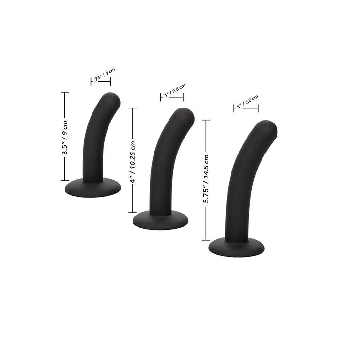 Silicone Curve Strap On Pegging Kit Boundless