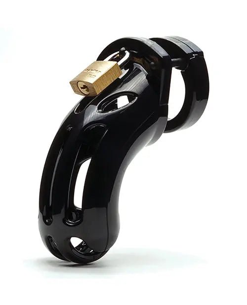 The Curve 3 3/4" Curved Cock Cage & Lock Set SinSationes