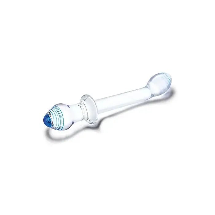 9.5" Double Play Dual Ended Glass Dildo Glas