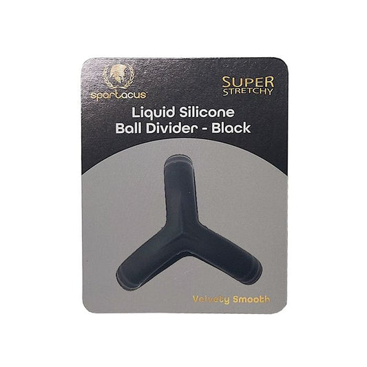 Liquid Silicone Cock Ring with Ball Divider Spartacus