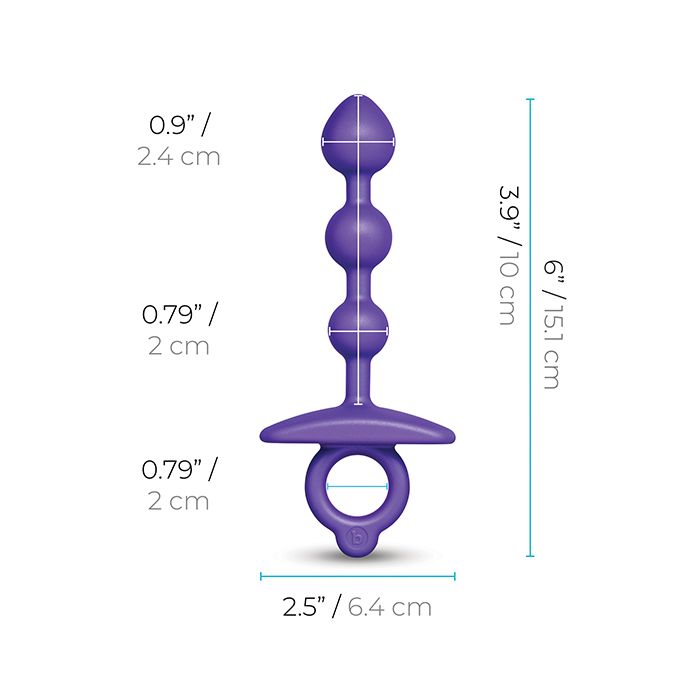 Silicone Anal Beads - b-Vibe B-Vibe