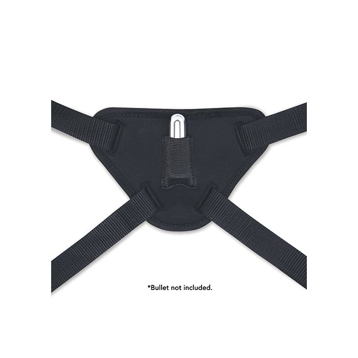 Strap-On Harness Set With 6" Silicone Dildo Peg B-Vibe