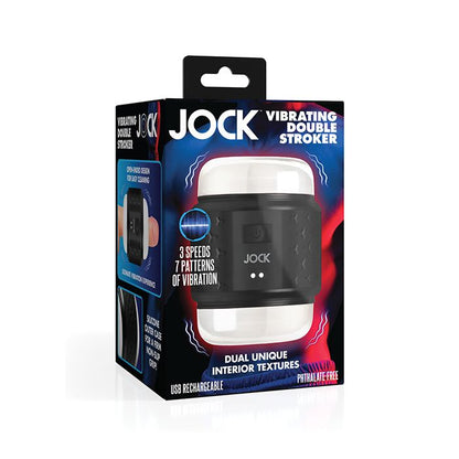 Jock Vibrating Double Pocket Pussy Curve Toys