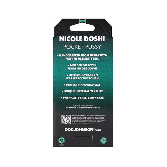 Nicole Doshi Pocket Pussy - Signature Strokers Doc Johnson's