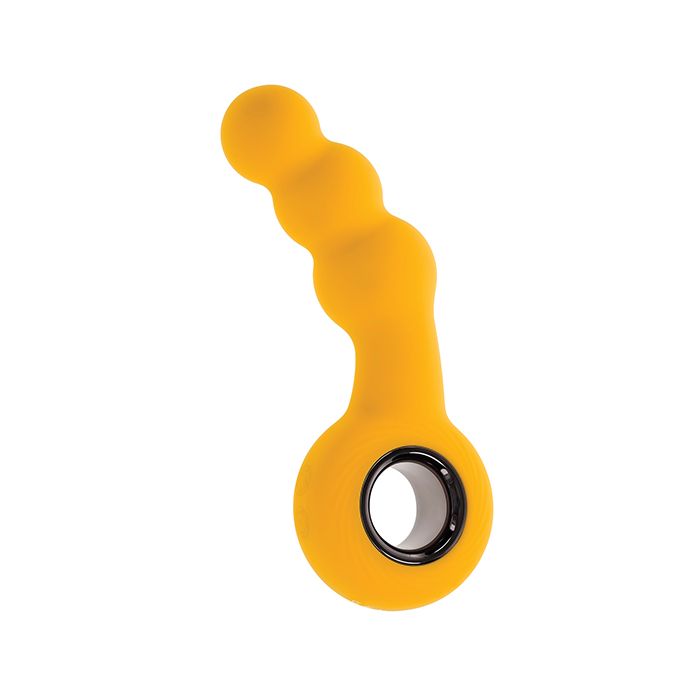 Gender X Bumble Angled Plug - Vibrating Anal Beads Gender X