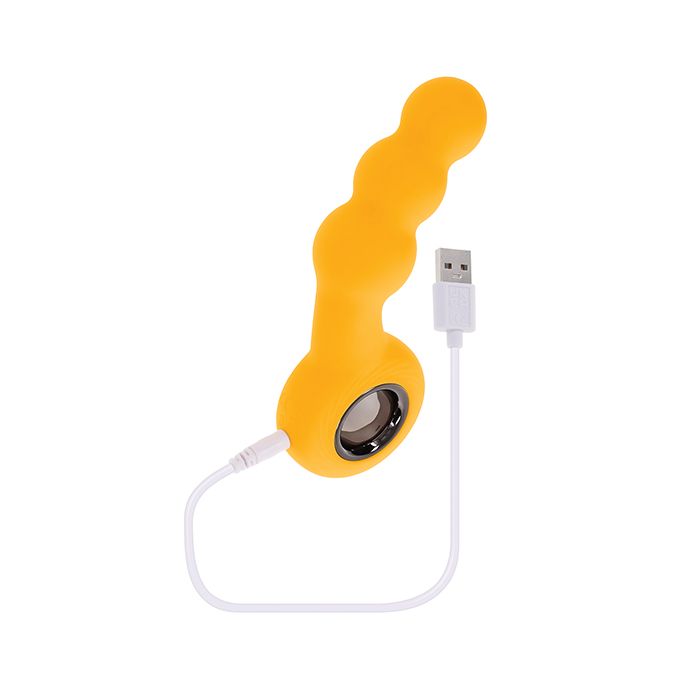 Gender X Bumble Angled Plug - Vibrating Anal Beads Gender X