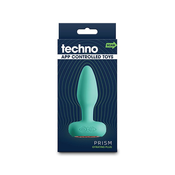 Techno Prism App Controlled Rotating & Vibrating Anal Plug NS Novelties