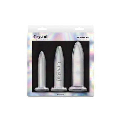 Crystal Anal Trainer Kit - Glass Butt Plugs