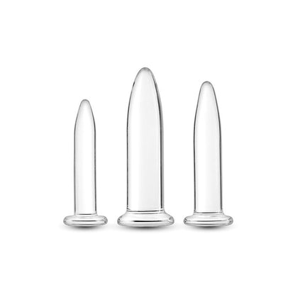 Crystal Anal Trainer Kit - Glass Butt Plugs