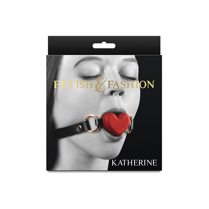 Fetish & Fashion Katherine Heart Ball Gag Fetish Fantasy