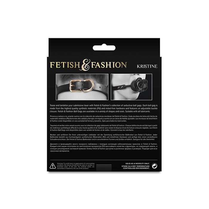 Fetish & Fashion Kristine Rose Ball Gag Fetish Fantasy