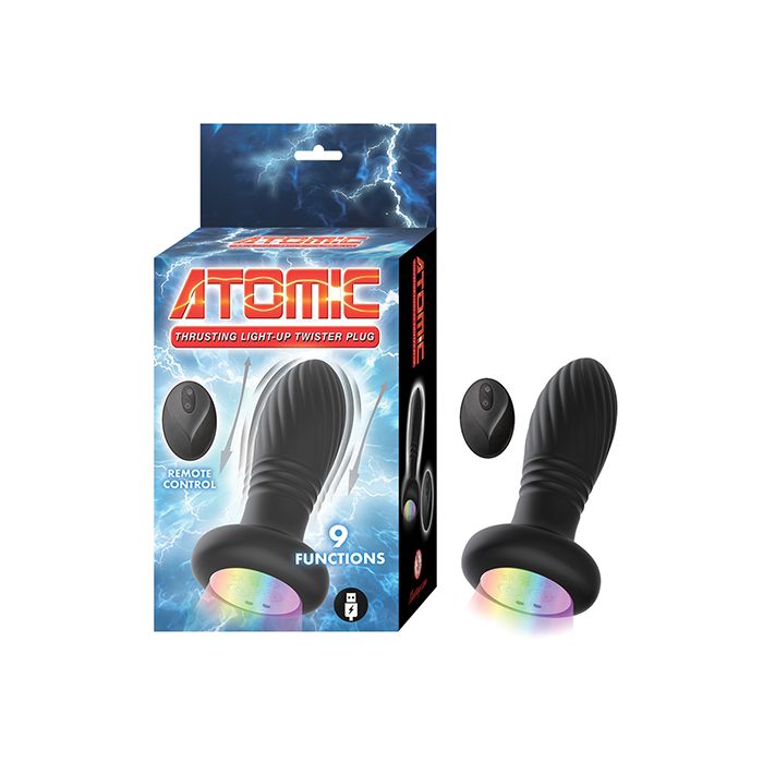 Light Up Butt Plug - Atomic Twister Nasstoys
