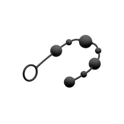 Silicone Anal Beads - Graduated GreyGasms