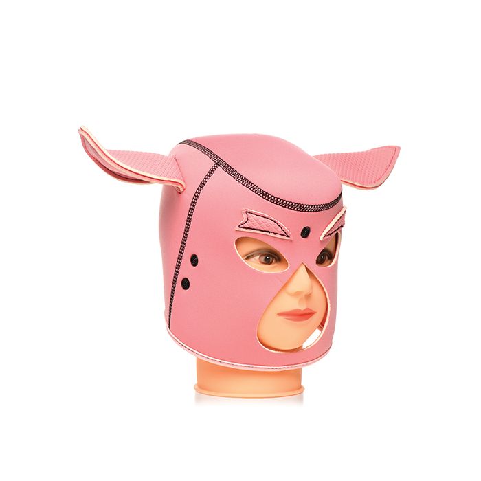 Master Series Swine Pig Neoprene Hood - Bondage Hood Master Series