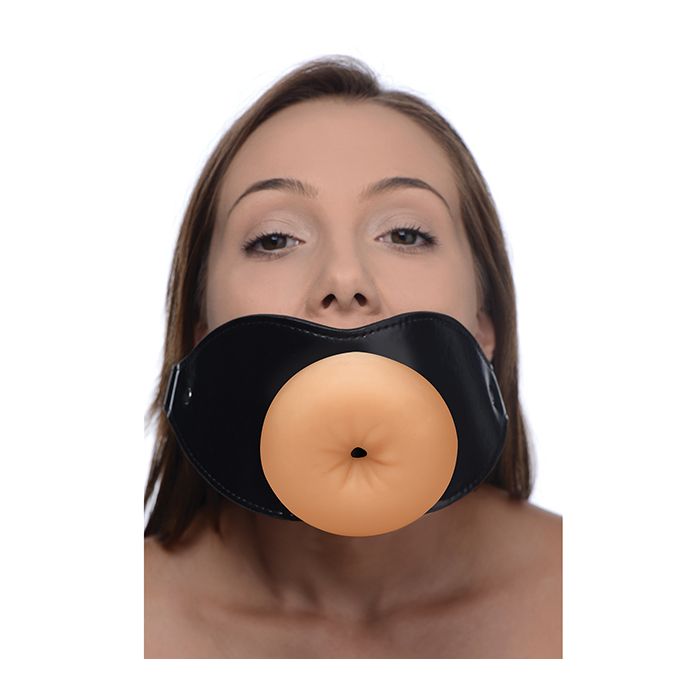 Ass Face Mouth Gag - Pocket Pussy Gag Master Series