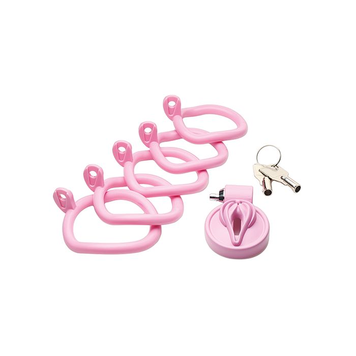 Pussification Vulva Locking Chastity Cage Master Series