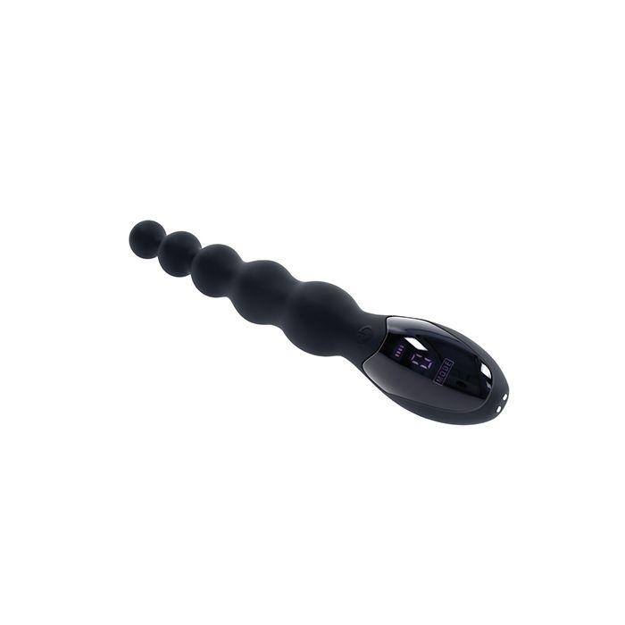 Backdoor Baton Beaded Anal Vibrator Zero Tolerance